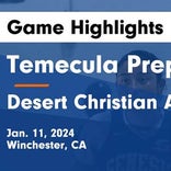 Desert Christian Academy piles up the points against San Jacinto Valley Academy