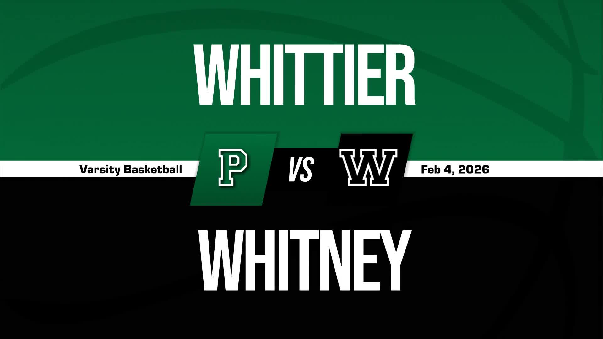 Basketball Recap: Whitney's  Victory  on Saturday Extends Winning Streak to Five