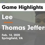 Basketball Game Recap: Jefferson vs. Lee