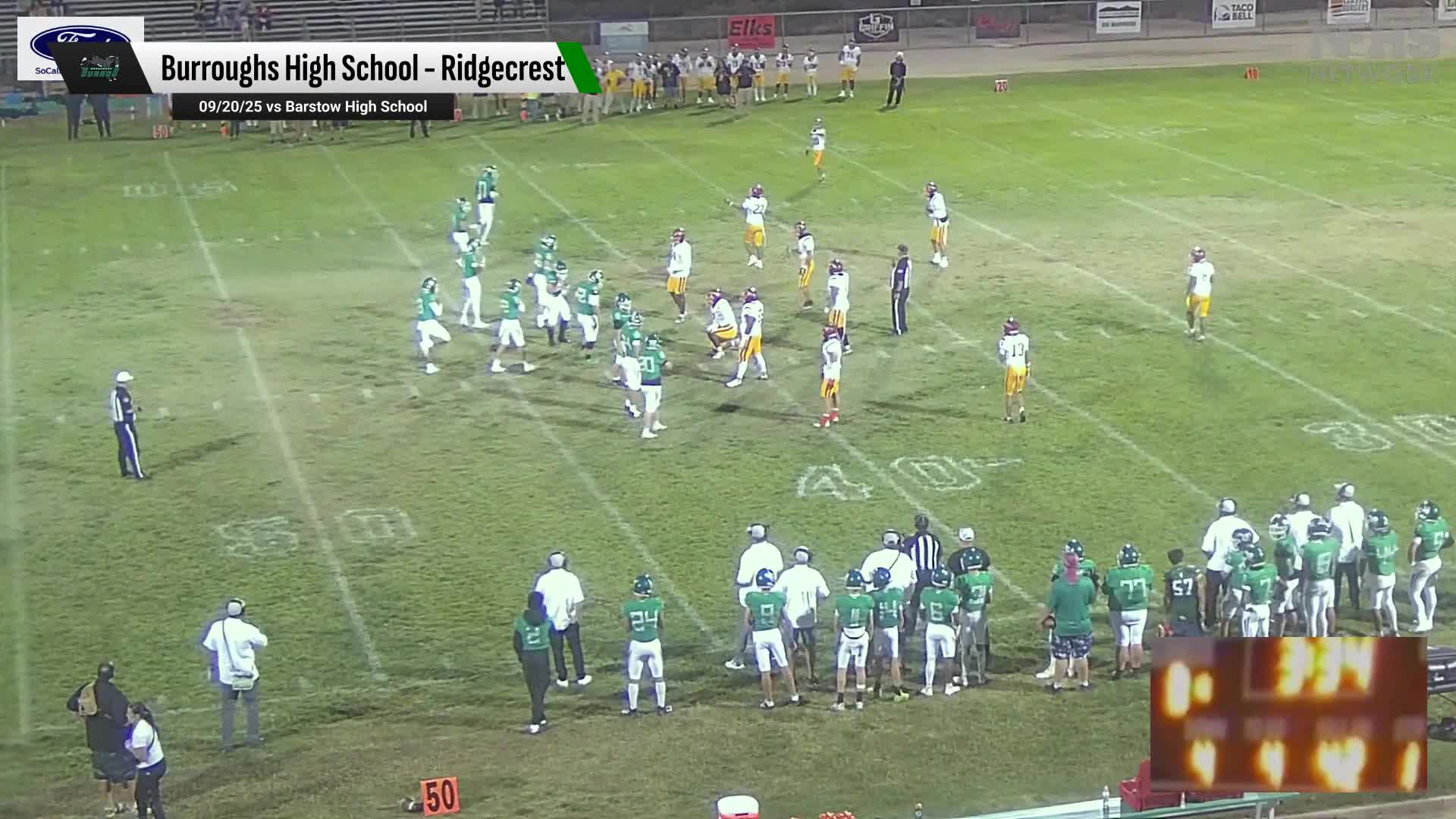 Football Recap: Burroughs Takes a Loss + How To Watch