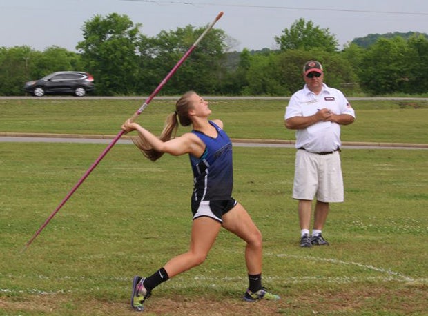Grey Young has continually lengthened her javelin throws, and now the White Plains senior has a legitimate shot at a state title.