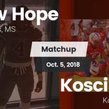 Football Game Recap: Kosciusko vs. New Hope