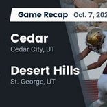 Football Game Preview: Cedar Reds vs. Crimson Cliffs Mustangs