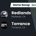 Football Game Recap: Redlands Terriers vs. Torrance Tartars