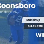 Football Game Recap: Williamsport vs. Boonsboro