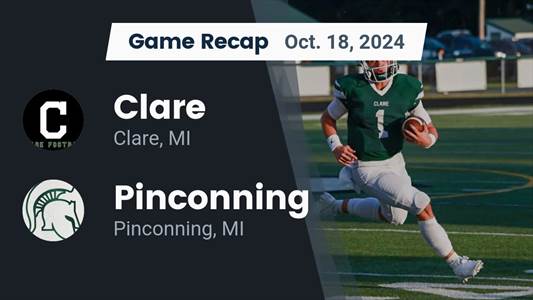 Football Recap: Pinconning Snaps Four-Game Streak of Wins at Hom