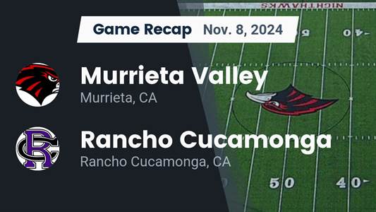 Football Recap: Dorian Hoze and  Bear Bachmeier Secure Win for Murrieta Valley