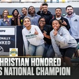 Ontario Christian receives title banner