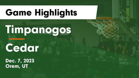 Timpanogos takes loss despite strong efforts from  Georgia King and  Rachel Vance