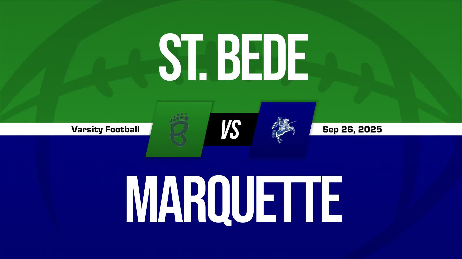 Football Recap: St. Bede Comes Up Short