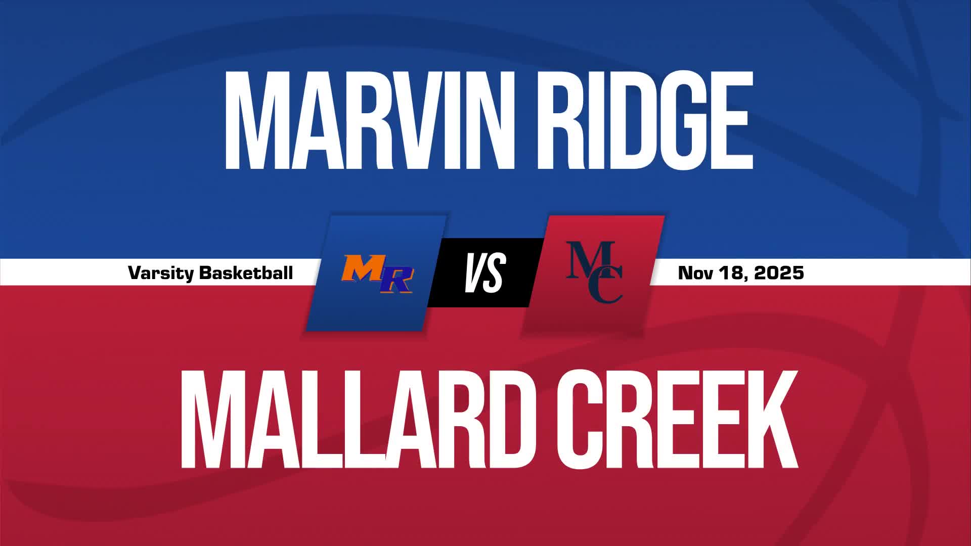 Sydney Mcguire Game Report: vs Marvin Ridge