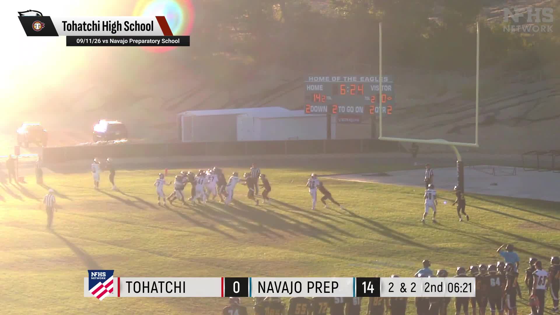 Football Recap: Tohatchi Extends Winning Streak Against Shiprock