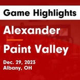 Paint Valley vs. Alexander