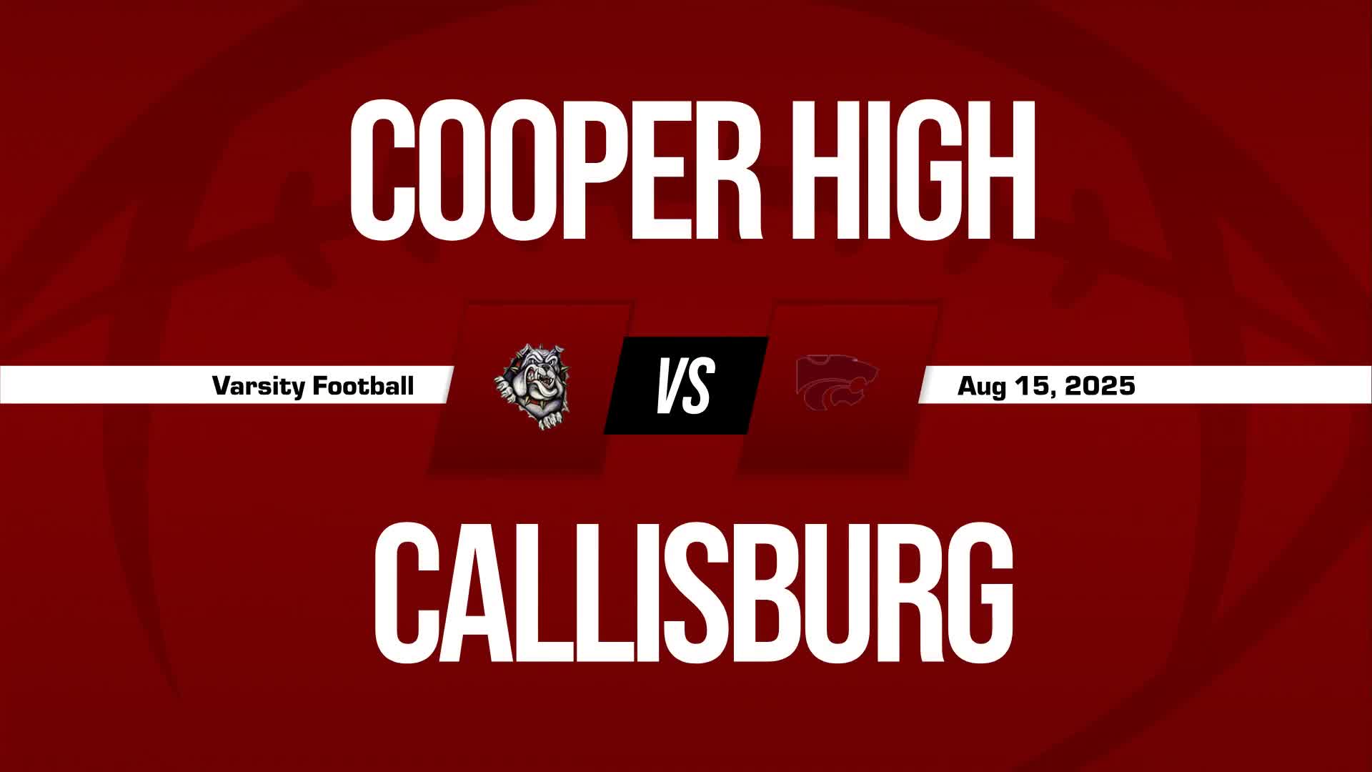 Football Game Preview: Cooper Bulldogs vs. Alba-Golden Panthers