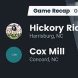Football Game Recap: Cox Mill Chargers vs. South Iredell Vikings