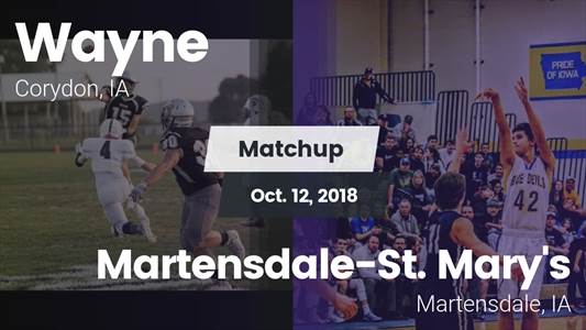 Football Game Recap: Wayne vs. Martensdale-St. Mary's