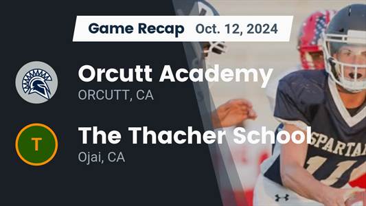 Football Game Preview: Orcutt Academy Spartans vs. Cate Rams