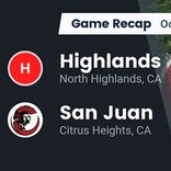 Football Game Recap: San Juan Spartans vs. Rio Vista Rams