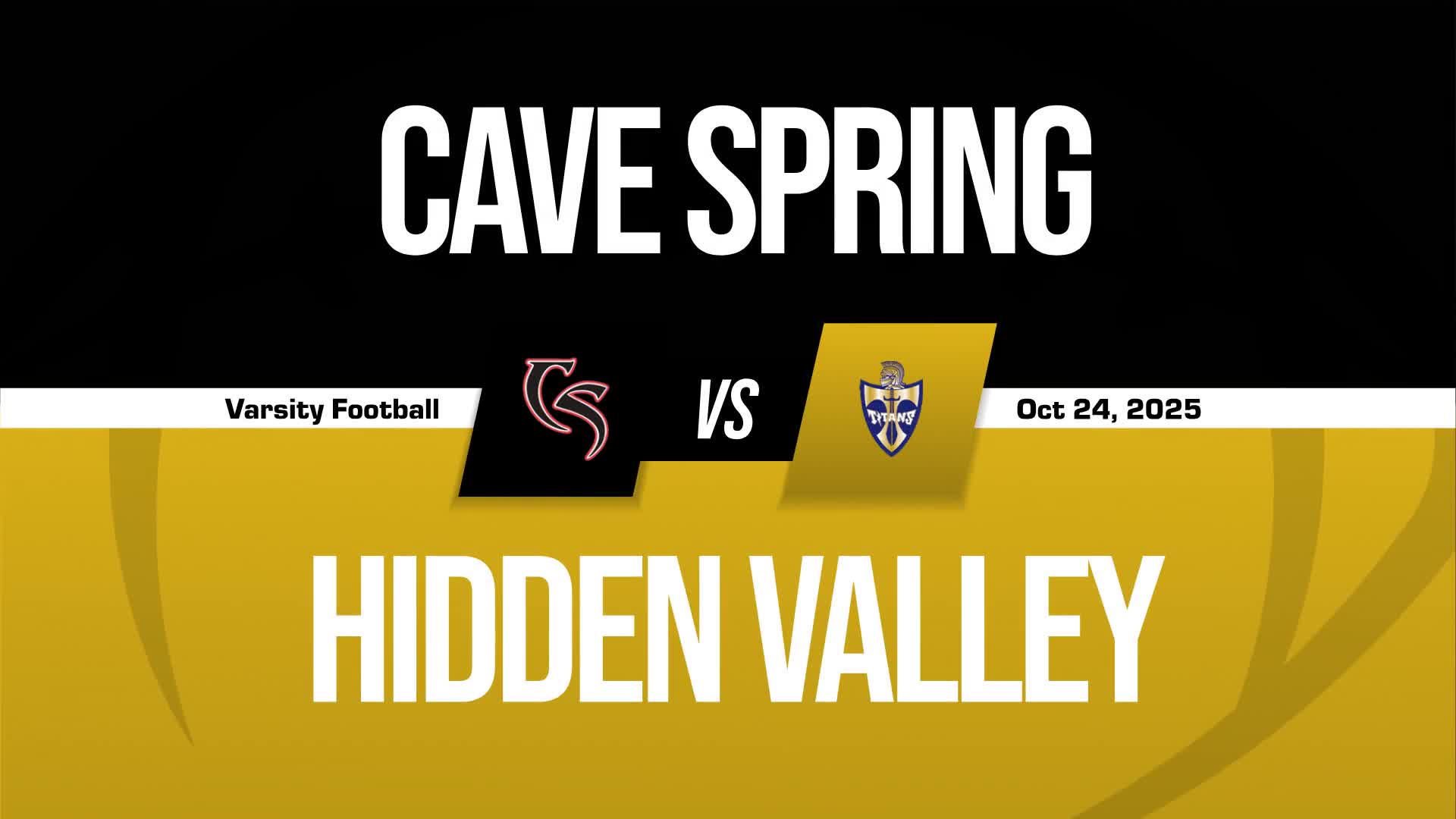 Football Game Preview: Cave Spring Knights vs. Lord Botetourt Cavaliers + How To Watch