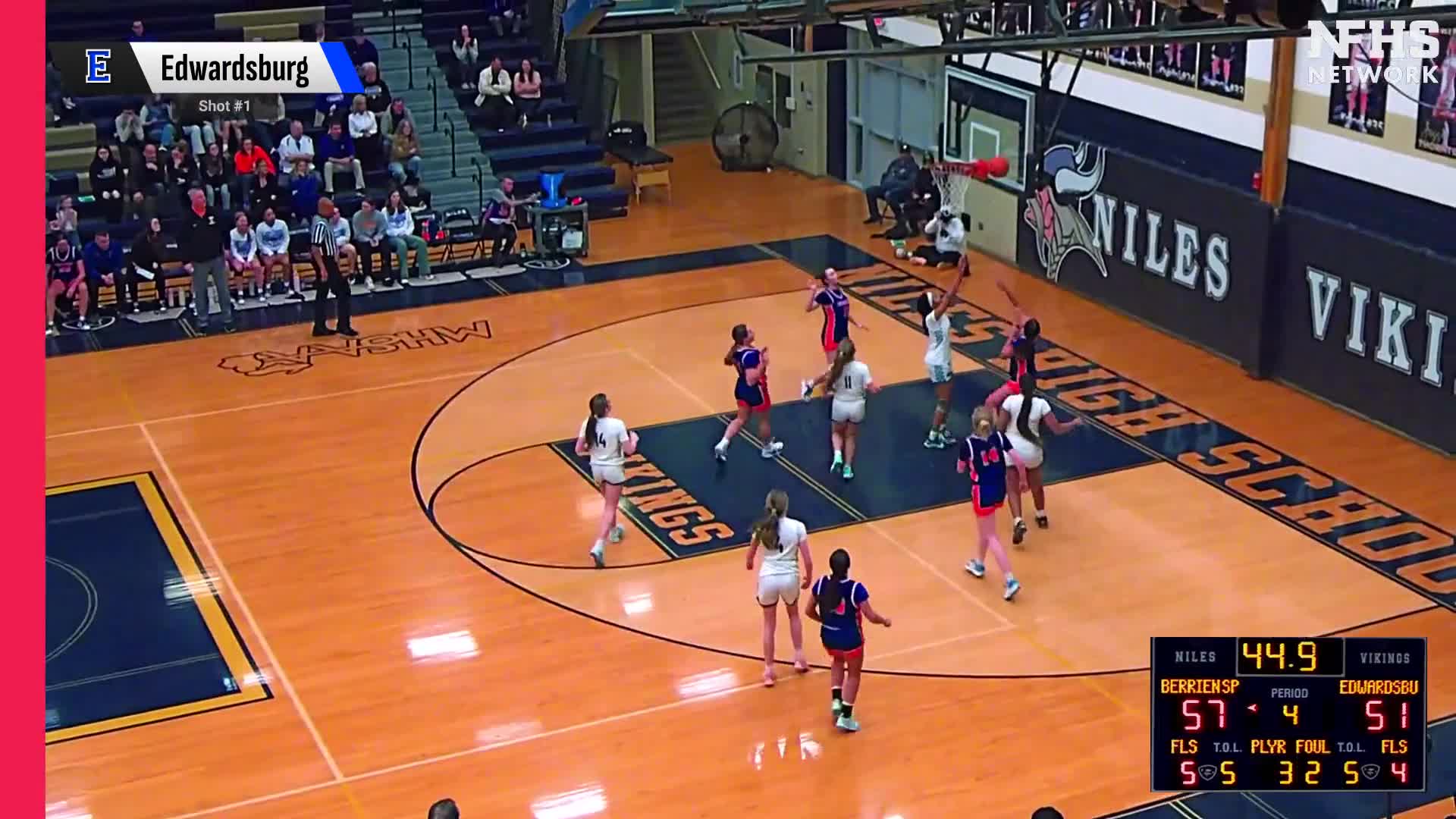 Basketball Recap: Berrien Springs Victorious