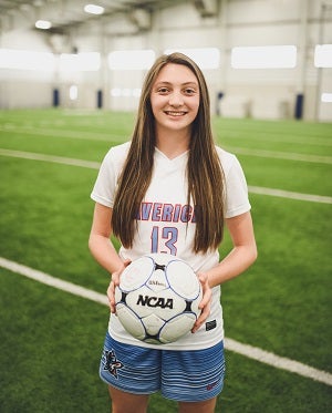 In addition to basketball, Schmidt also excels on the
pitch, having played soccer since her younger days.