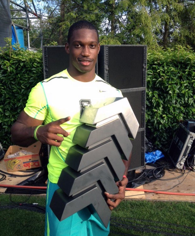 SPARQ winner Kirk Merritt