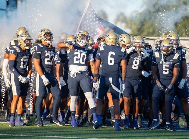 This week's top 25 high school football rankings by The Times