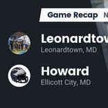 Football Game Recap: Howard Lions vs. Leonardtown Raiders