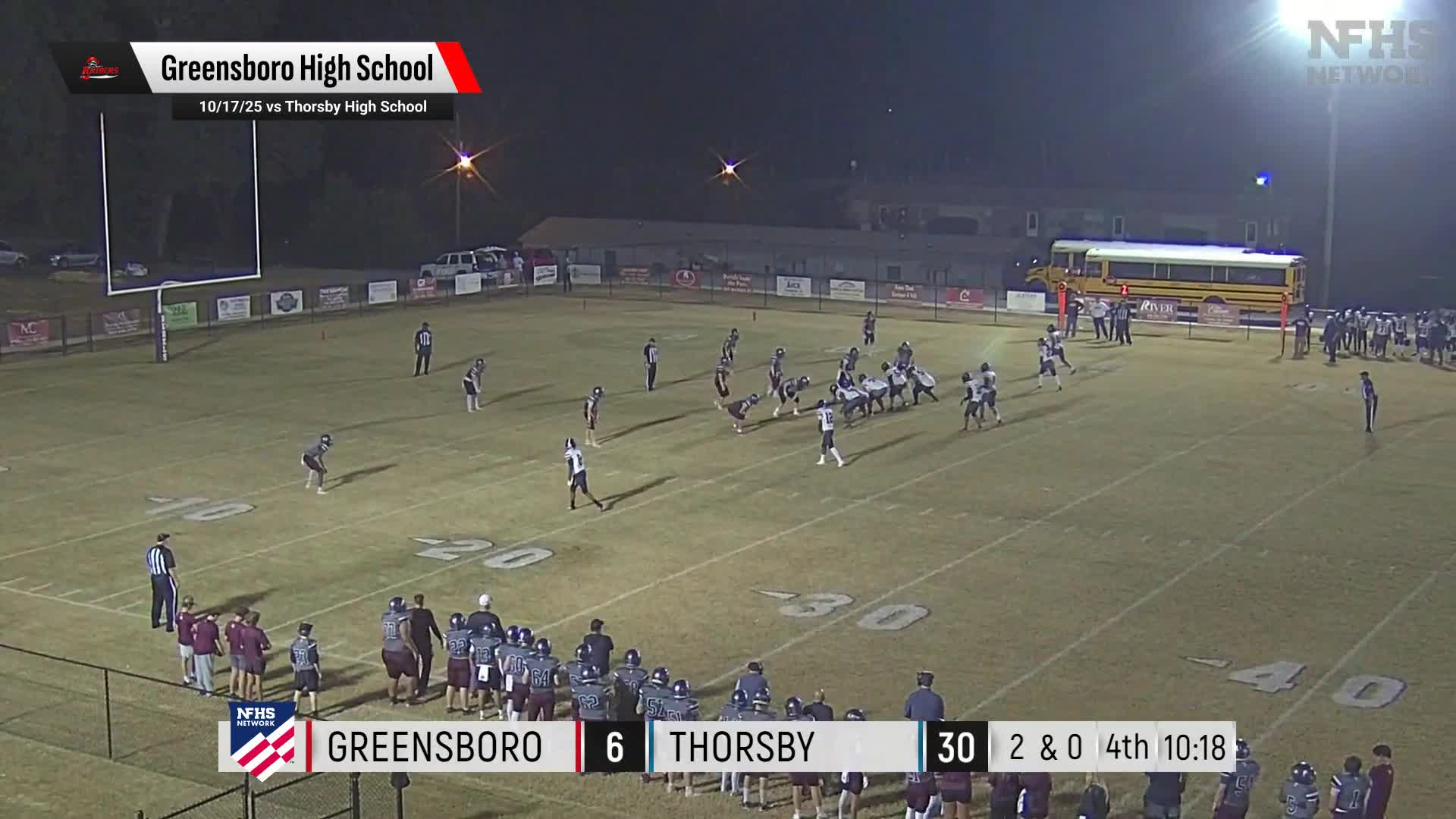 Football Recap: Greensboro Takes a Loss + How To Watch