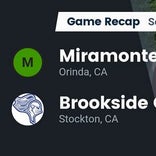 Football Game Recap: Brookside Christian vs. Sierra Ridge Academ