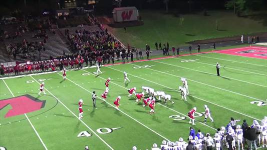 Angelo Walker Game Report: vs Burke