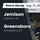 Football Game Recap: Greensboro vs. Sipsey Valley