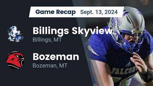 Football Recap: Skyview's Losing Streak Snapped at Seven Games