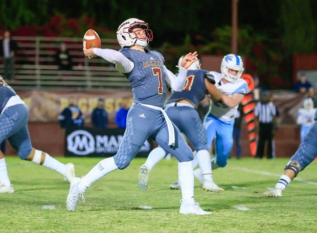 Miller Moss is transferring to Mater Dei from Alemany for his senior season.