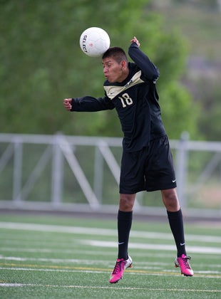 Junior defender Brandon Osorio