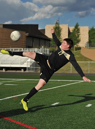 Senior midfielder Kevan Aubel