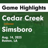 Cedar Creek falls despite big games from  Connor Johnson and  Jake Doan