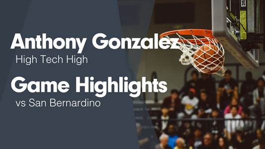 Anthony Gonzalez Game Report: @ Logan Memorial Education Campus