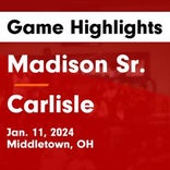 Madison vs. Twin Valley South