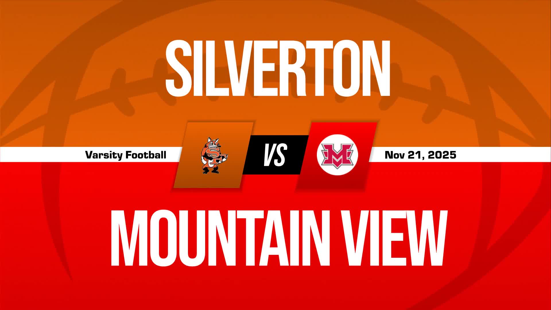 Football Game Preview: Silverton Foxes vs. Summit Storm + How To Watch