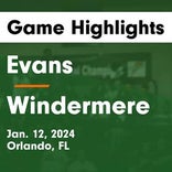 Evans piles up the points against Lake Mary