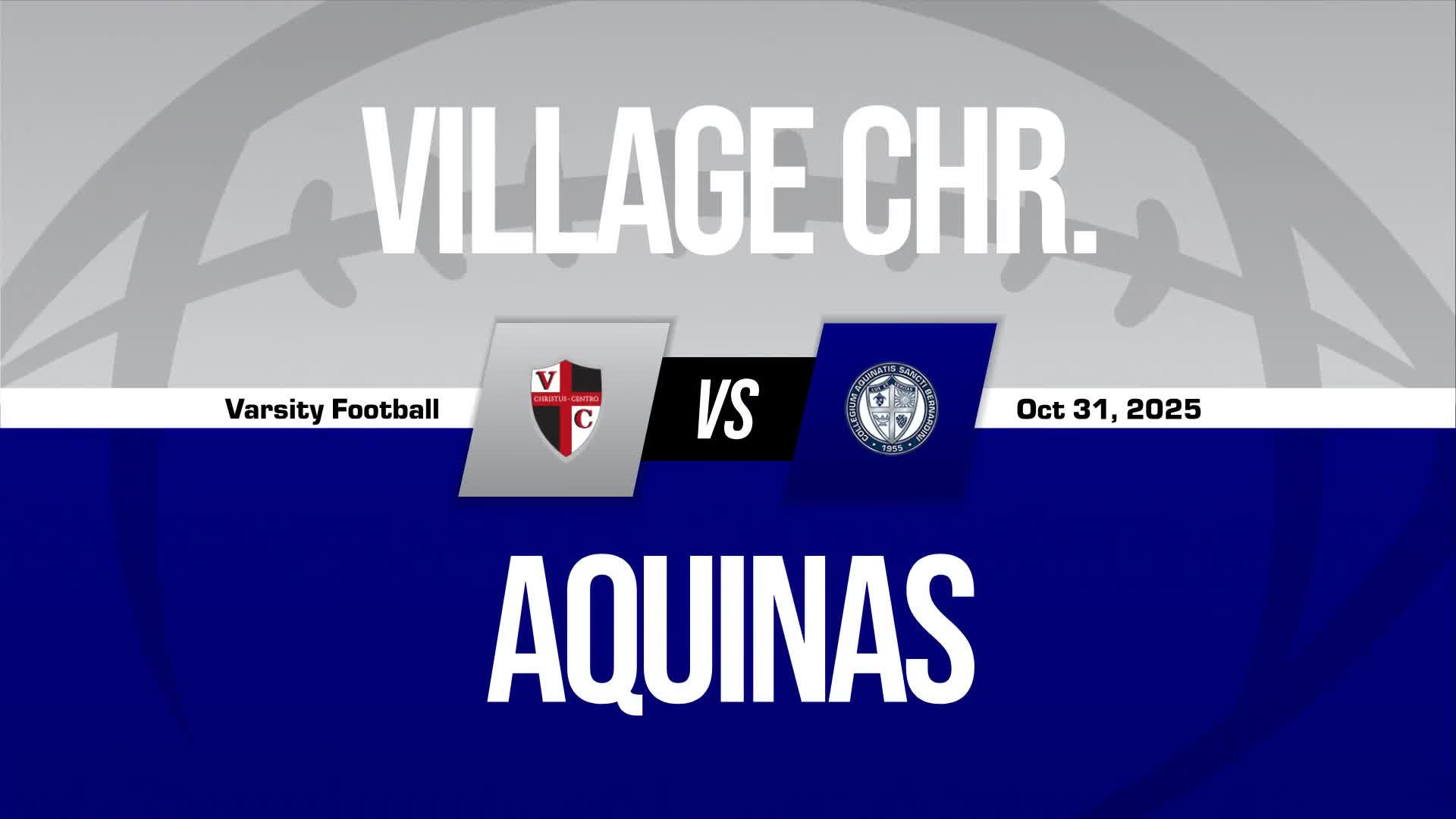 Hunter Bendis Game Report: @ Aquinas + How To Watch
