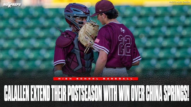 Baseball Recap: Calallen Takes Down Pleasant Grove in a Playoff Battle