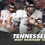 Tennessee most dominant football programs
