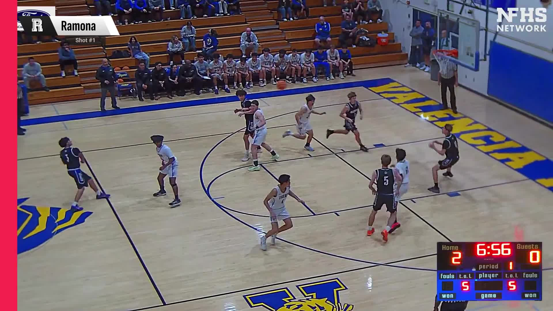 Basketball Recap: Ramona Falls Despite Big Games from  Tayden Bryant and  Aiden Bestul + How To Watch