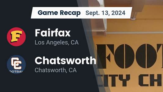 Football Game Preview: Chatsworth Leaves Home