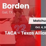 Football Game Recap: Texas Alliance of Christian Athletes vs. Bo