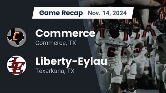 Football Recap: Trip Baysinger Leads Liberty-Eylau to Victory ov