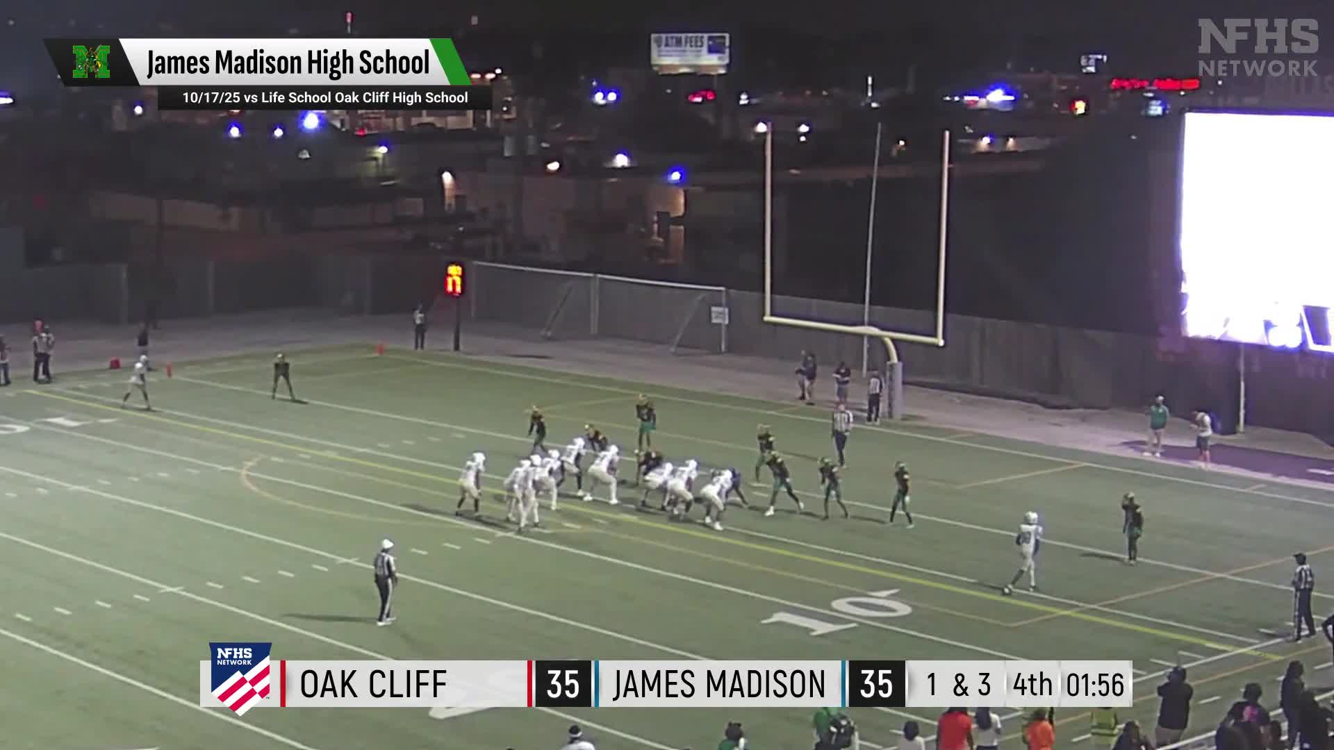 Football Recap: Madison Piles Up the Points Against a Plus Academy + How To Watch