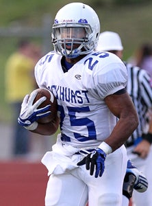 Jordan Walker of Rockhurst had an amazing Friday night.
